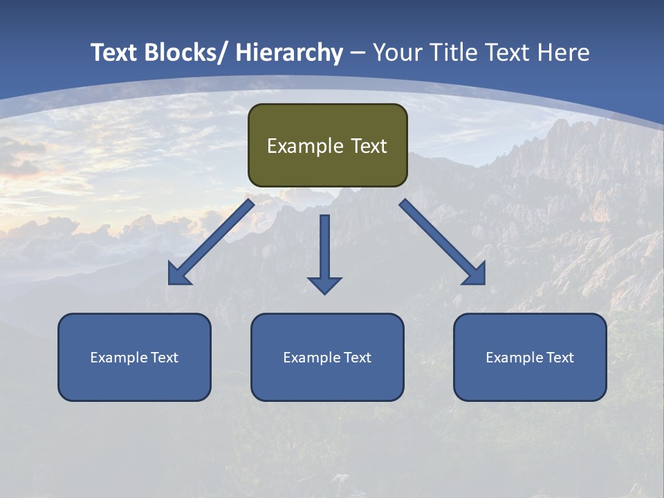 Rock Cervix Natural PowerPoint Template