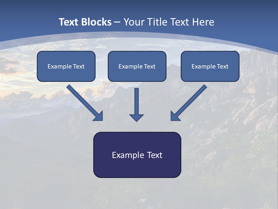Rock Cervix Natural PowerPoint Template