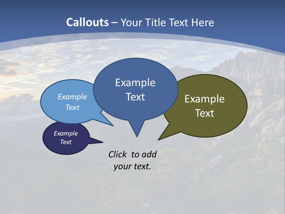 Rock Cervix Natural PowerPoint Template