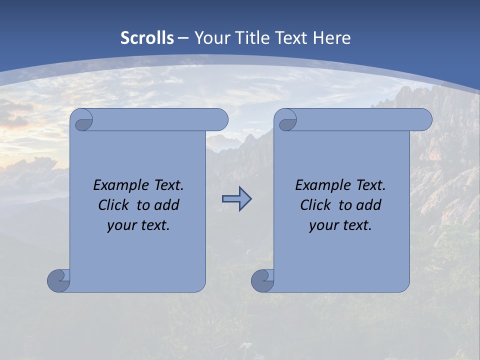 Rock Cervix Natural PowerPoint Template