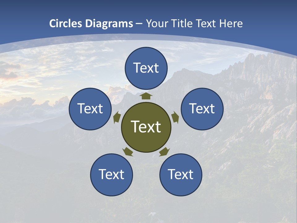 Rock Cervix Natural PowerPoint Template