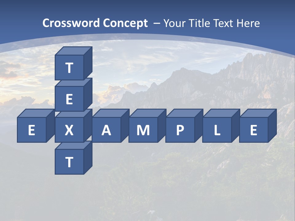 Rock Cervix Natural PowerPoint Template