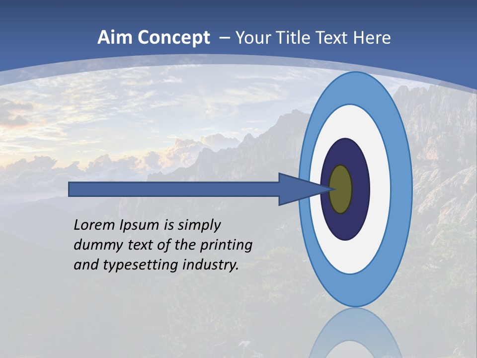 Rock Cervix Natural PowerPoint Template