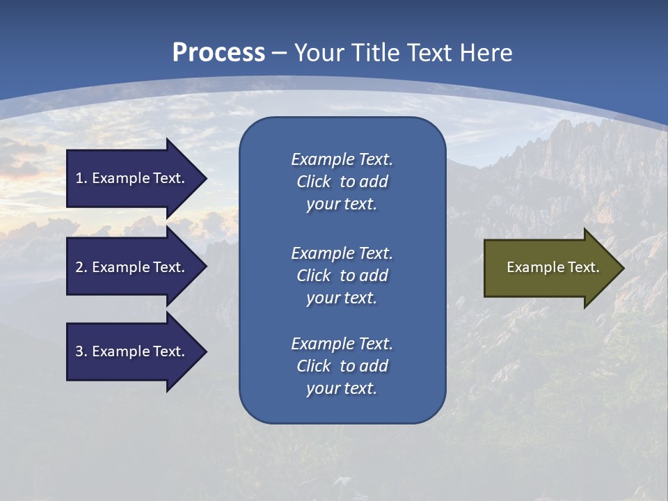 Rock Cervix Natural PowerPoint Template