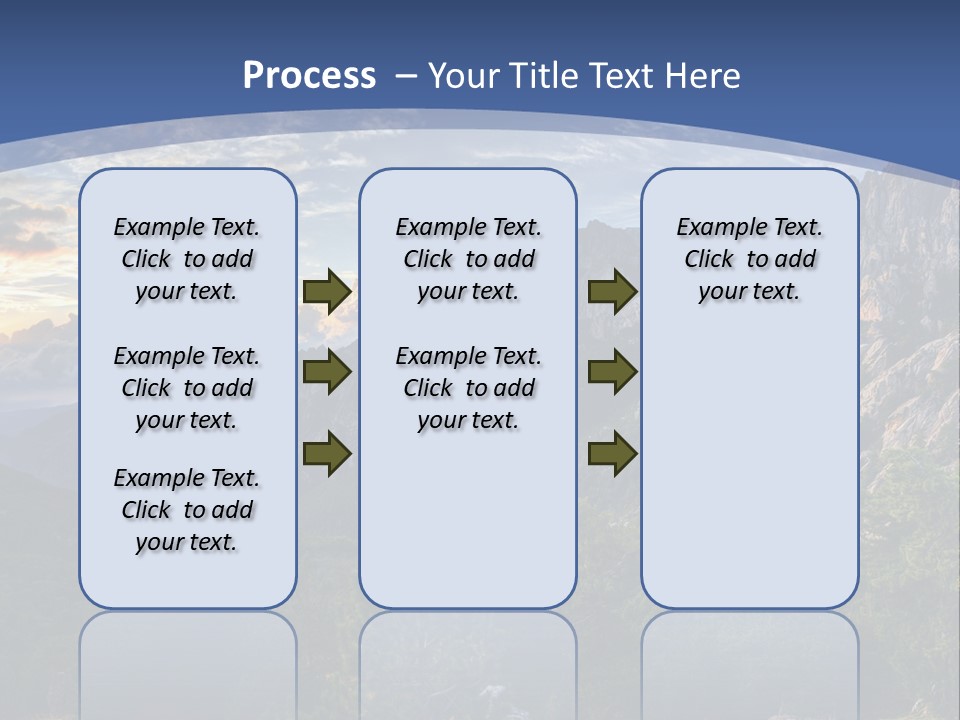 Rock Cervix Natural PowerPoint Template