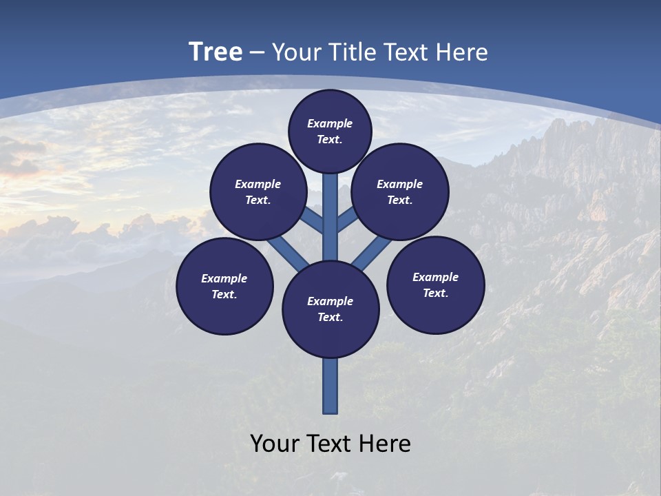 Rock Cervix Natural PowerPoint Template