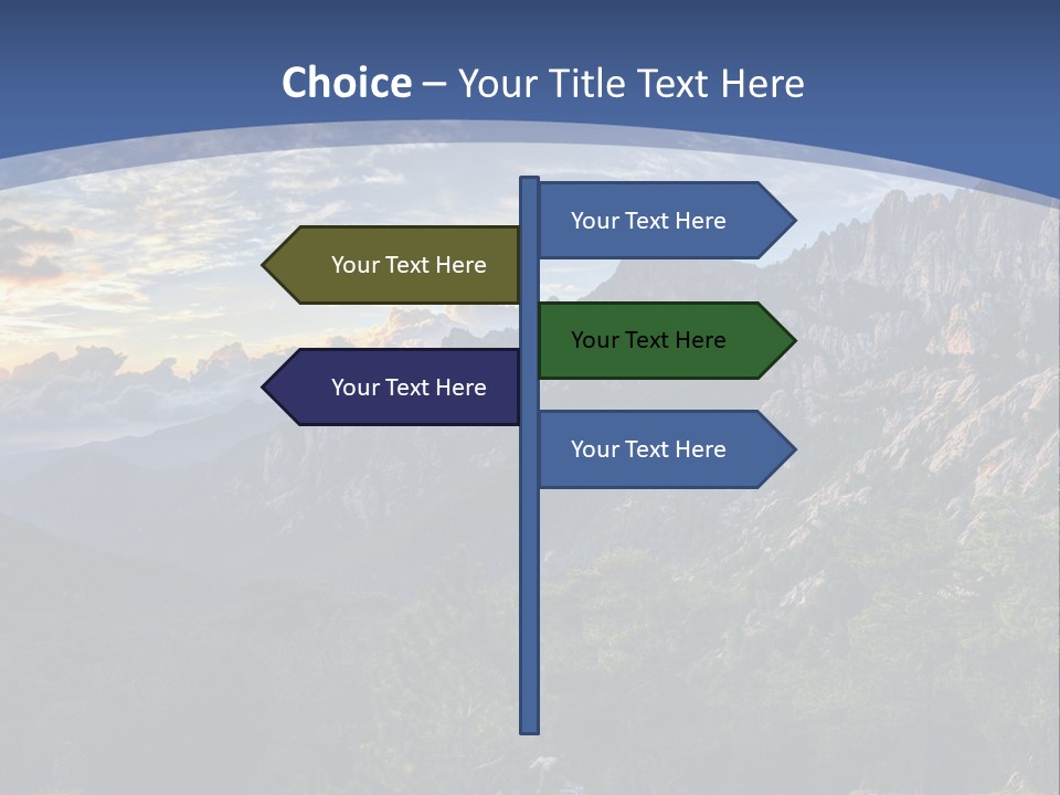Rock Cervix Natural PowerPoint Template