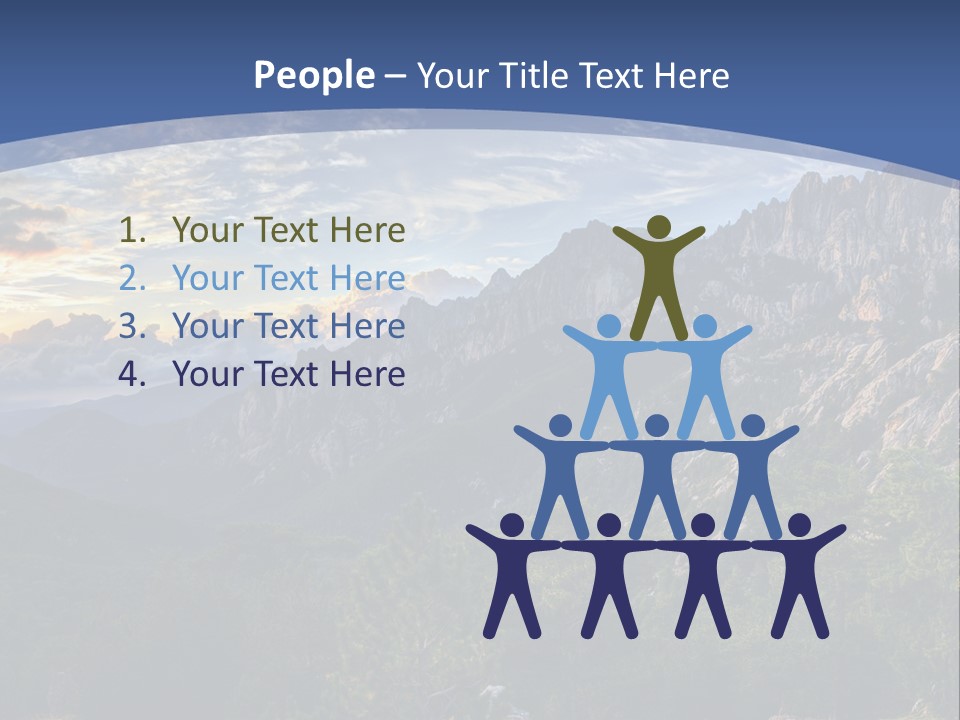 Rock Cervix Natural PowerPoint Template