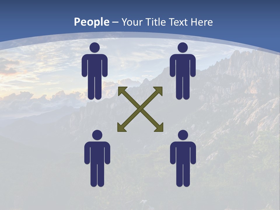 Rock Cervix Natural PowerPoint Template