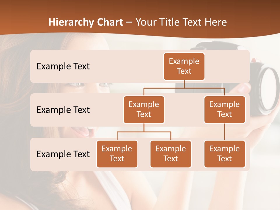 Attractive Comfortable Portrait PowerPoint Template