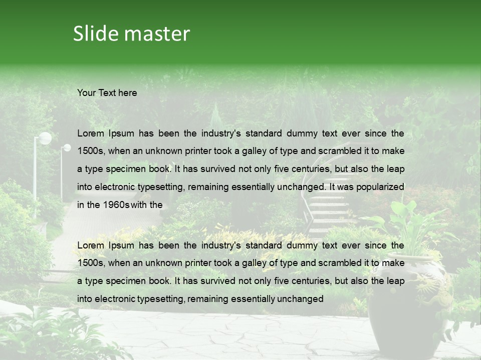 Guy Sun Body PowerPoint Template