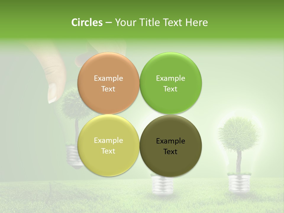 Grass Good Environment PowerPoint Template