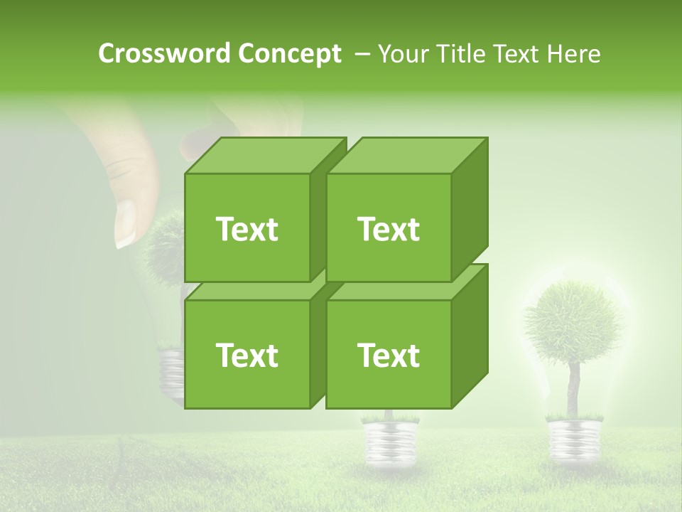 Grass Good Environment PowerPoint Template