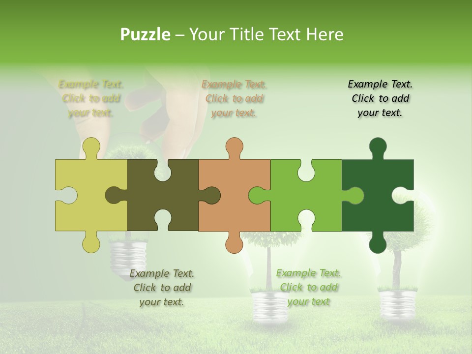 Grass Good Environment PowerPoint Template