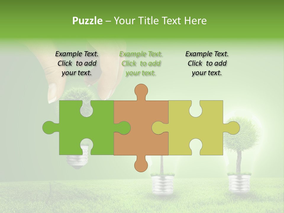 Grass Good Environment PowerPoint Template