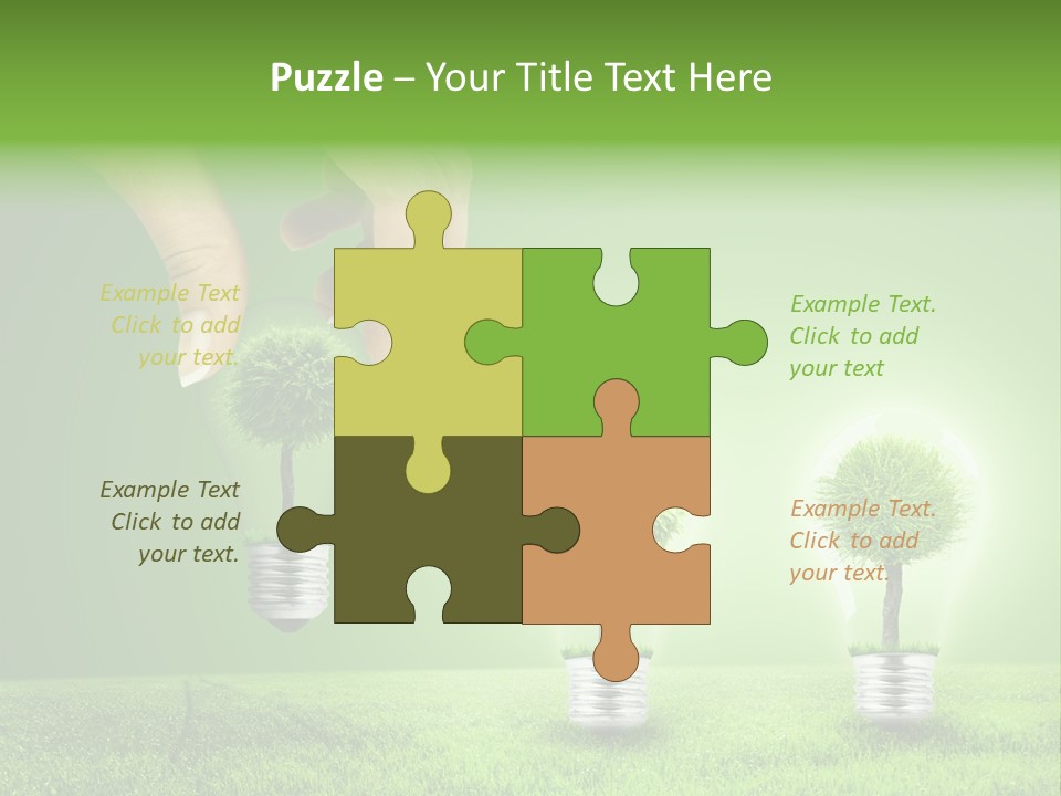 Grass Good Environment PowerPoint Template