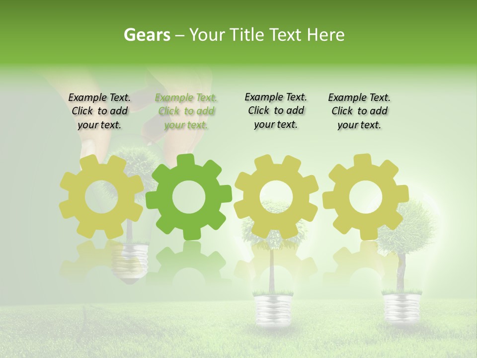 Grass Good Environment PowerPoint Template