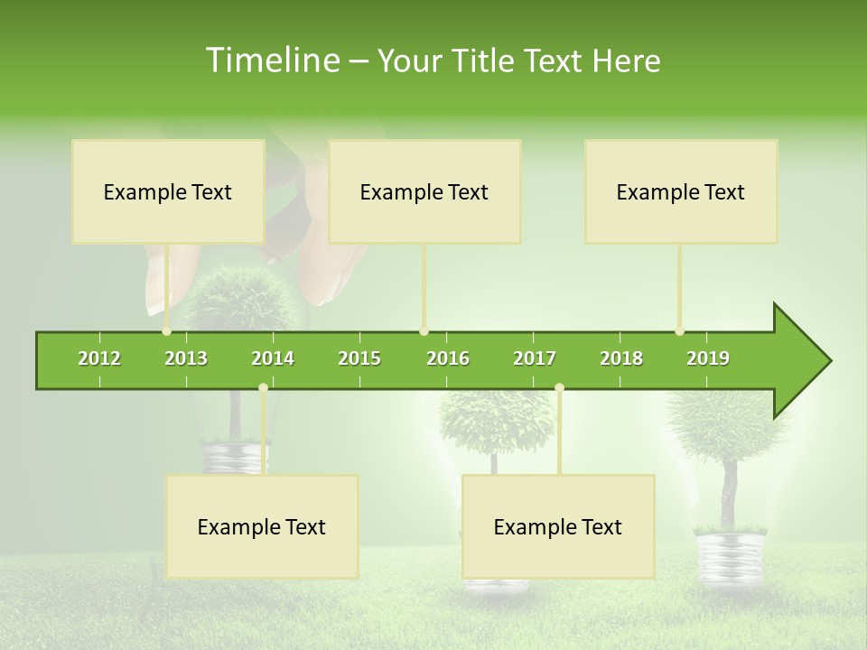 Grass Good Environment PowerPoint Template