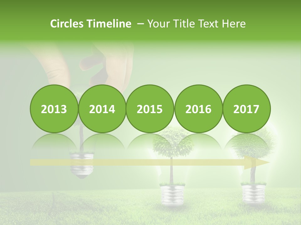 Grass Good Environment PowerPoint Template
