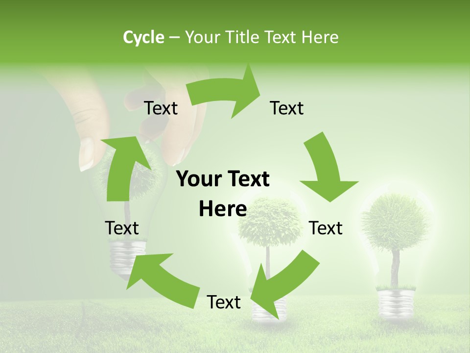 Grass Good Environment PowerPoint Template