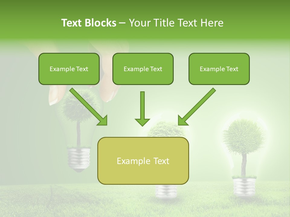 Grass Good Environment PowerPoint Template