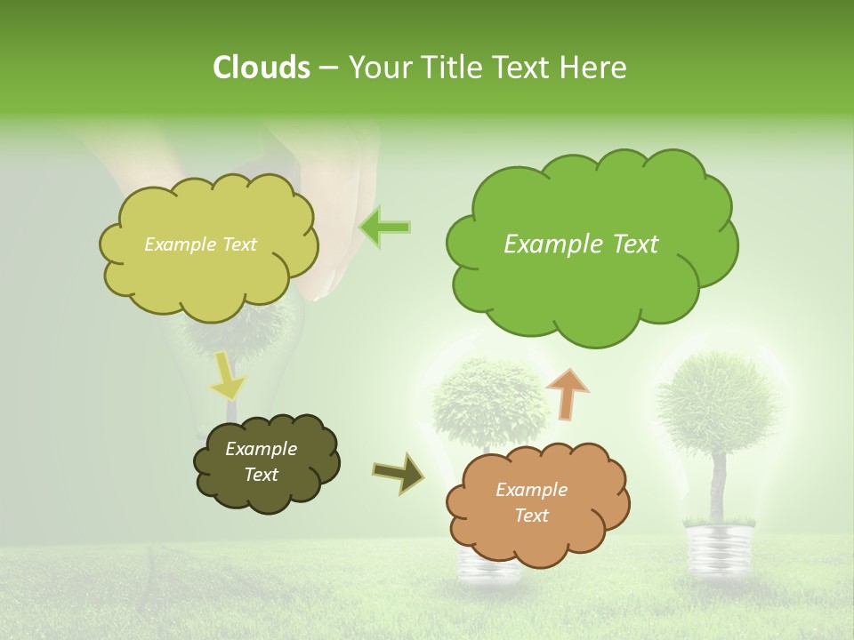 Grass Good Environment PowerPoint Template