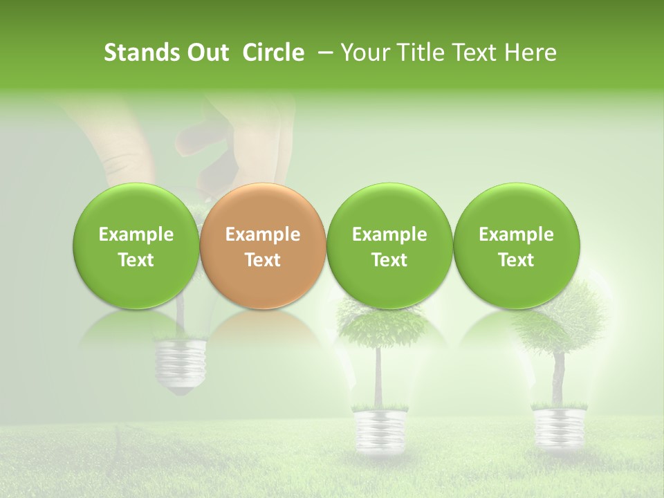 Grass Good Environment PowerPoint Template