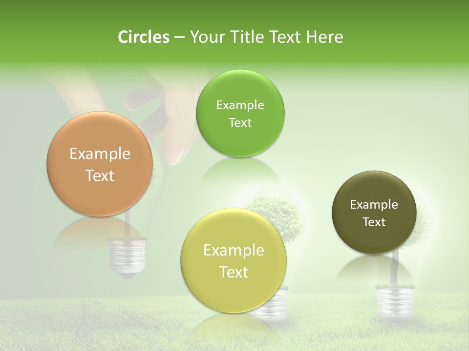 Grass Good Environment PowerPoint Template