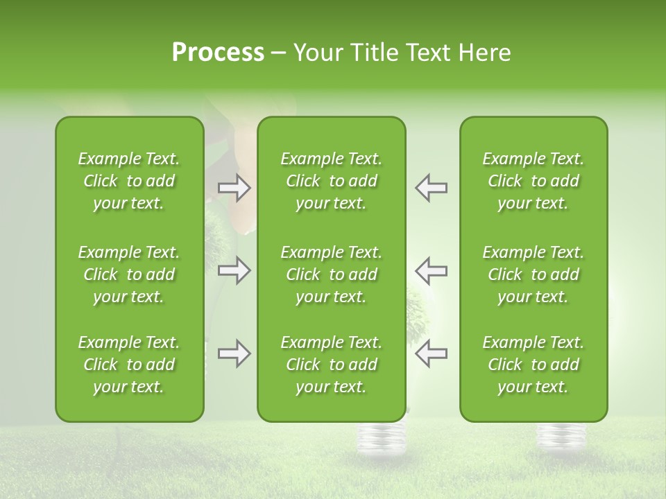 Grass Good Environment PowerPoint Template