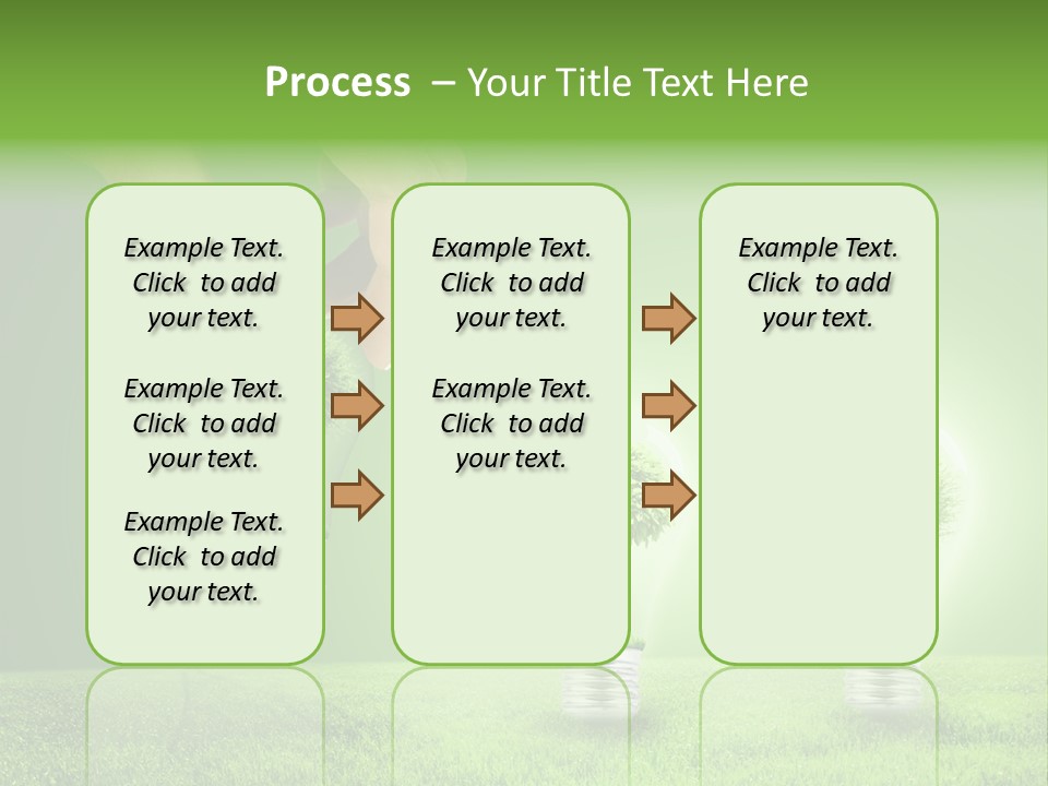 Grass Good Environment PowerPoint Template