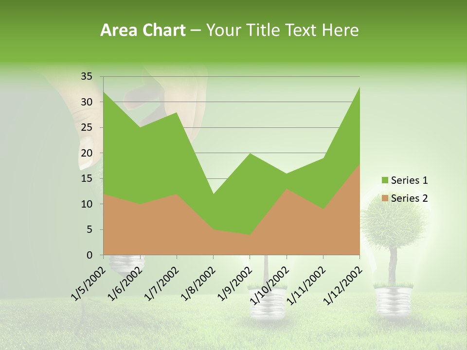 Grass Good Environment PowerPoint Template