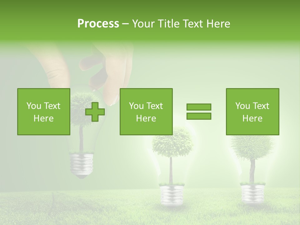 Grass Good Environment PowerPoint Template