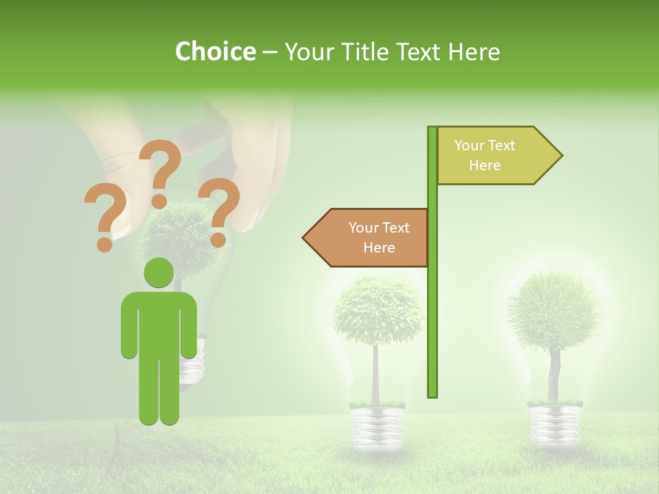 Grass Good Environment PowerPoint Template