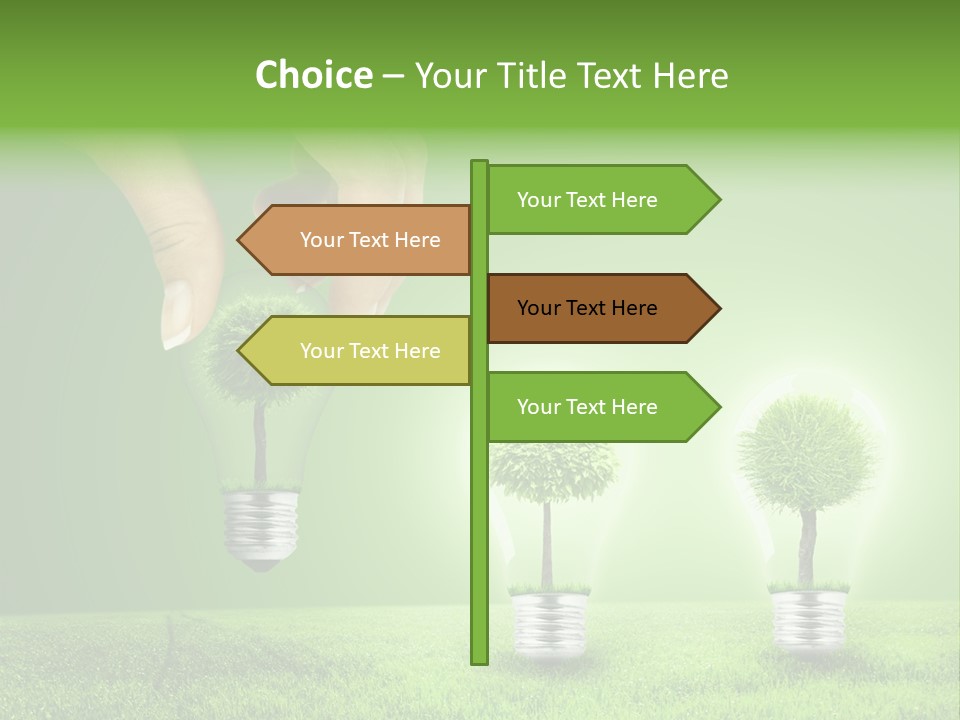 Grass Good Environment PowerPoint Template