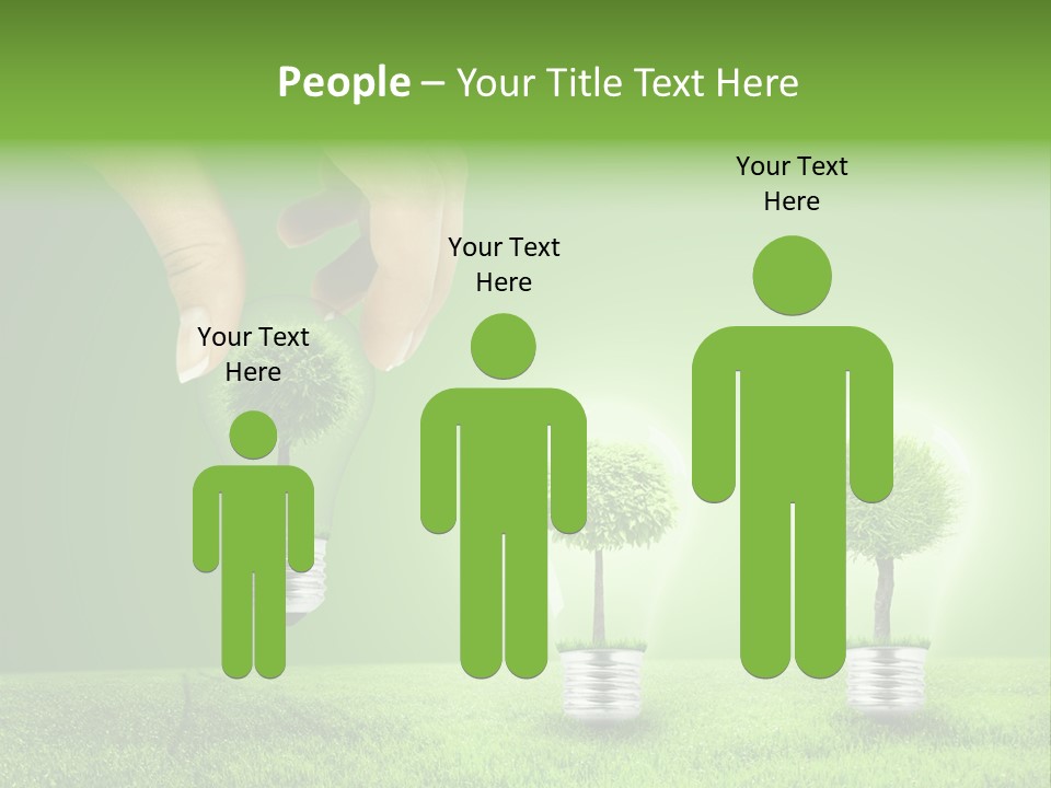 Grass Good Environment PowerPoint Template