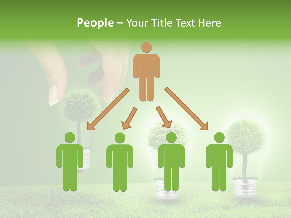 Grass Good Environment PowerPoint Template