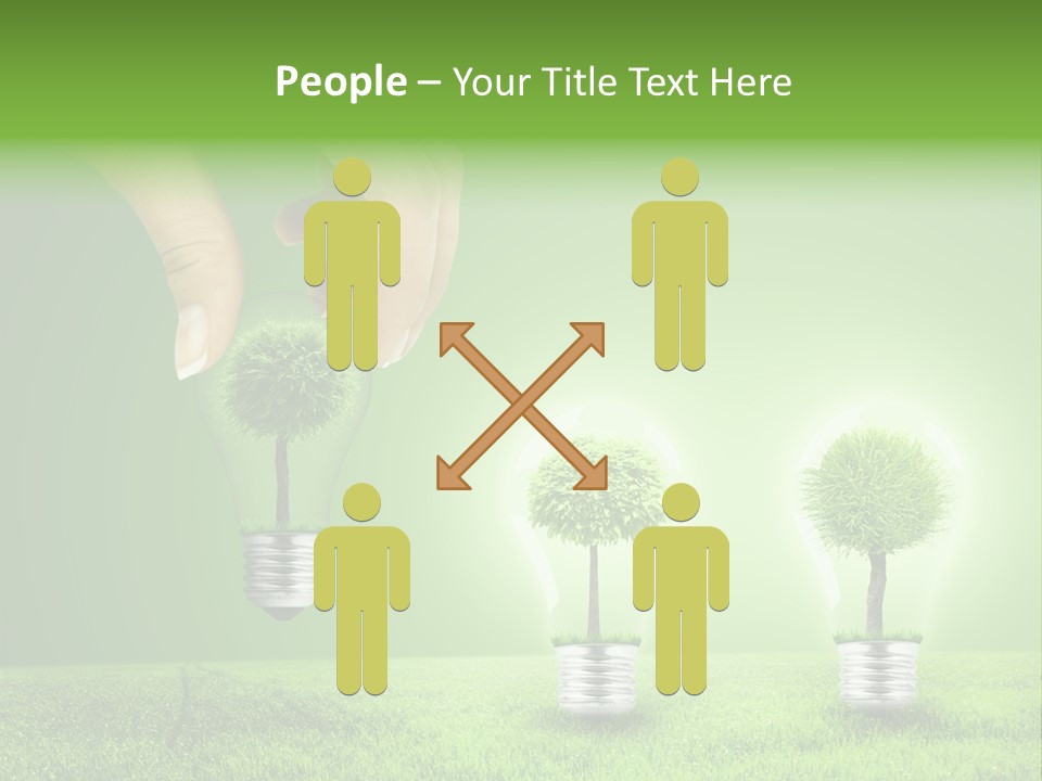 Grass Good Environment PowerPoint Template