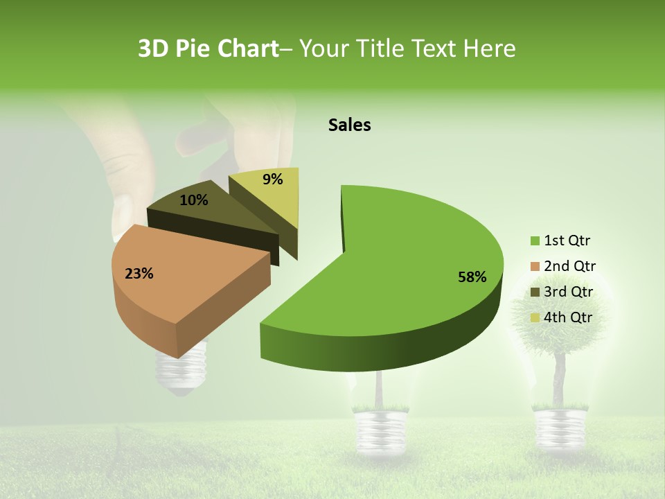 Grass Good Environment PowerPoint Template