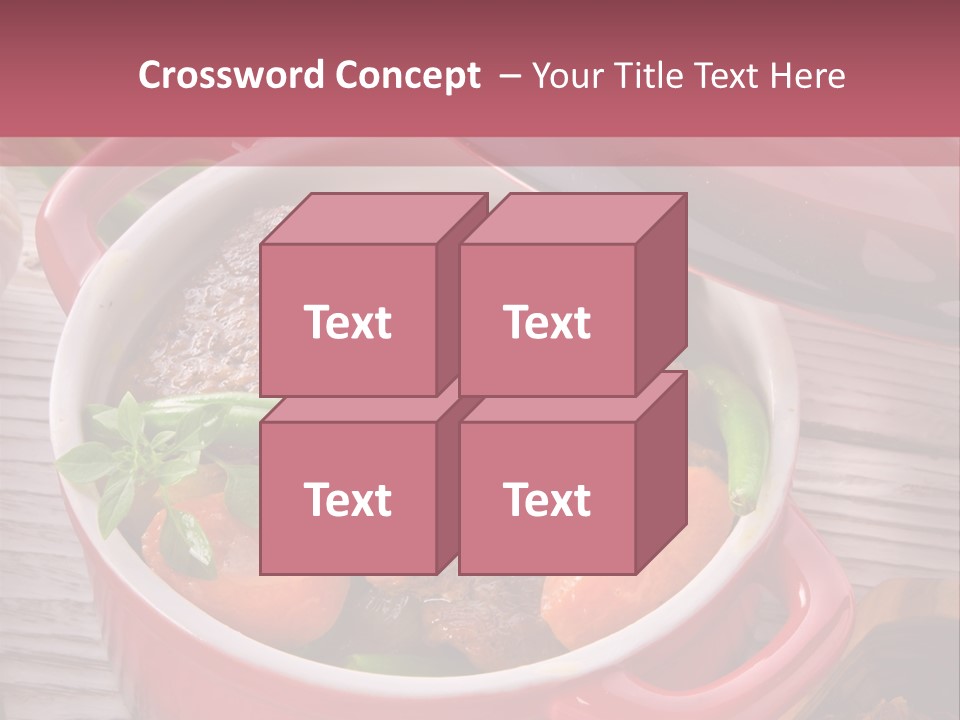 Thailand Steak Healthy PowerPoint Template