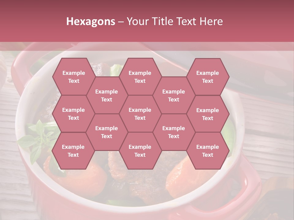 Thailand Steak Healthy PowerPoint Template