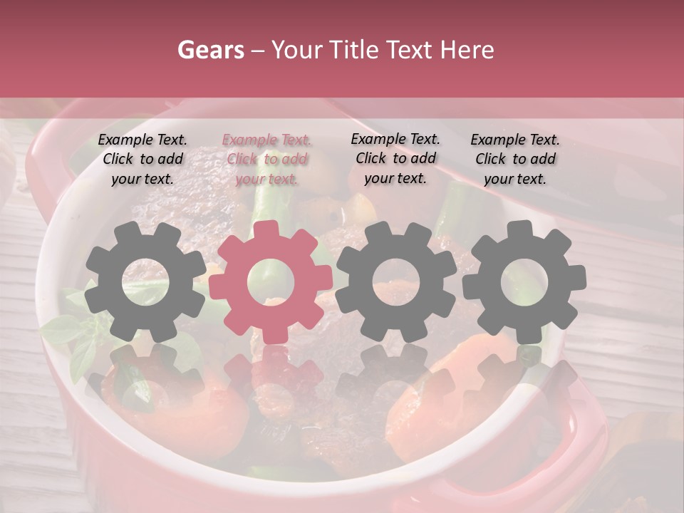 Thailand Steak Healthy PowerPoint Template