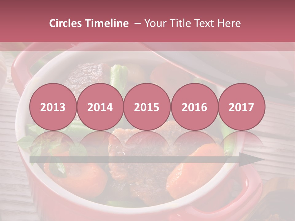 Thailand Steak Healthy PowerPoint Template