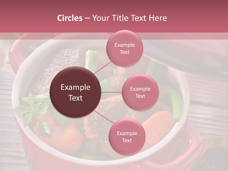 Thailand Steak Healthy PowerPoint Template