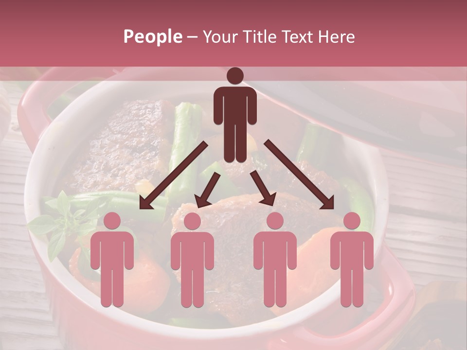 Thailand Steak Healthy PowerPoint Template