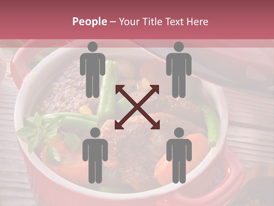 Thailand Steak Healthy PowerPoint Template