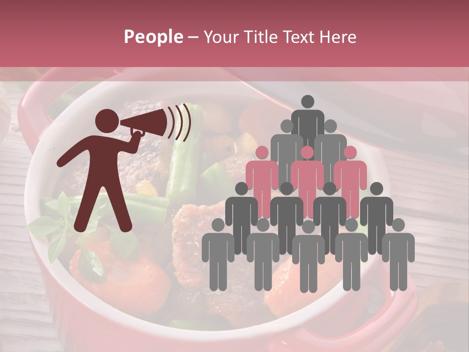 Thailand Steak Healthy PowerPoint Template