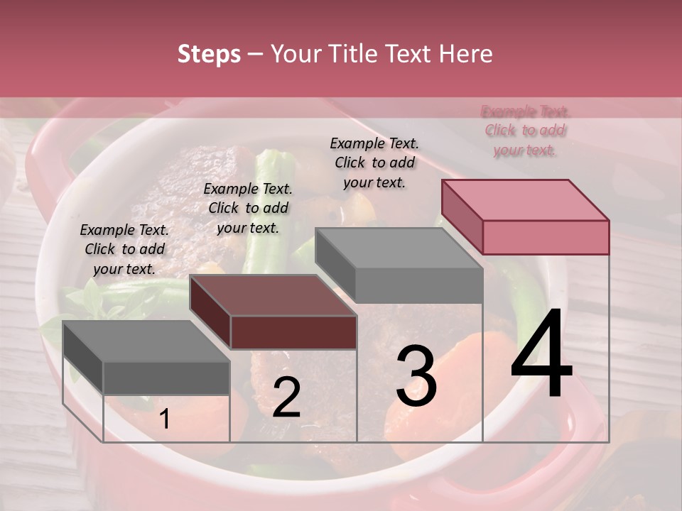 Thailand Steak Healthy PowerPoint Template