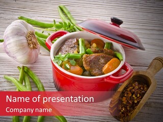 Cook Summer Fresh PowerPoint Template