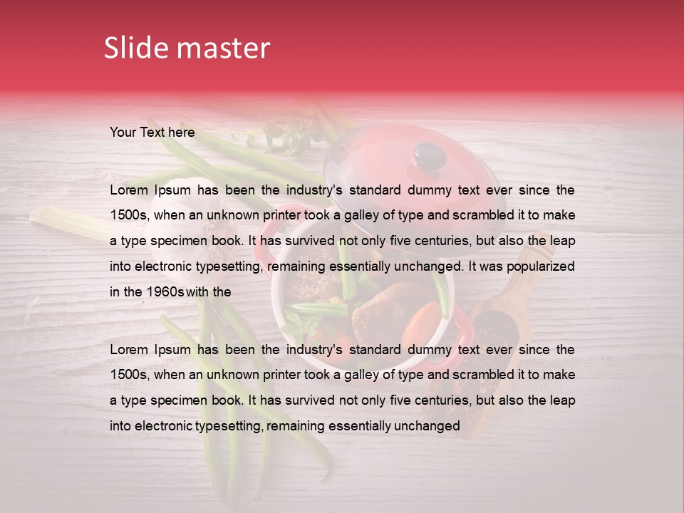 Close Up Bean Healthy PowerPoint Template