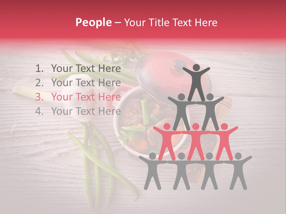 Close Up Bean Healthy PowerPoint Template